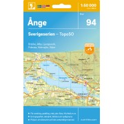 94 Ånge Sverigeserien 1:50 000